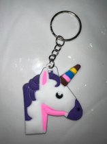 Unicorn Sleutelhanger 5 cm hoog 4 cm lang