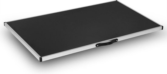 Kamyra® Campingtafel Inklapbaar - Kampeertafel, Partytafel - Opvouwbaar, Lichtgewicht & In Hoogte Verstelbaar - Zwart van Kamyra — afbeelding 2