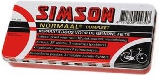 Simson - Reparatieset Fiets BK - 12 plakbeurten