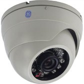 GE Security TVD-TIR-SR TruVision IR-domecamera, 380, TVL-kleur, 10 m IR-bereik, 4 mm vaste lens, 12 VDC, NTSC, IP67.