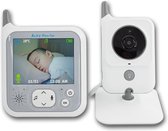 Babyfoon - Bewakingscamera - Babyfoon Met Camera - Groot Scherm - Camerabeveiliging - Eenvoudige Werking - Compact Formaat - Wit