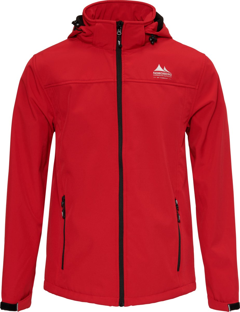 Nordberg Eldgrim Softshell Outdoor Zomerjas Heren Rood