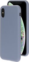 Apple iPhone X/10 Hoesje - Mobiparts - Serie - Siliconen Backcover - Royal Gray - Hoesje Geschikt Voor Apple iPhone X/10