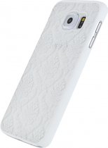 Samsung Galaxy S6 Hoesje - Xccess - Barock Serie - Hard Kunststof Backcover - Wit - Hoesje Geschikt Voor Samsung Galaxy S6