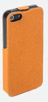 Apple iPhone 5/5s/SE Hoesje - Rock - Eternal Serie - Hard Kunststof Bookcase - Oranje - Hoesje Geschikt Voor Apple iPhone 5/5s/SE