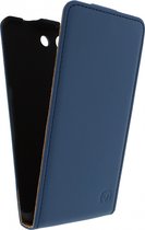 Sony Xperia Z3 Compact Hoesje - Mobilize - Ultra Slim Serie - Kunstlederen Flipcase - Blauw - Hoesje Geschikt Voor Sony Xperia Z3 Compact