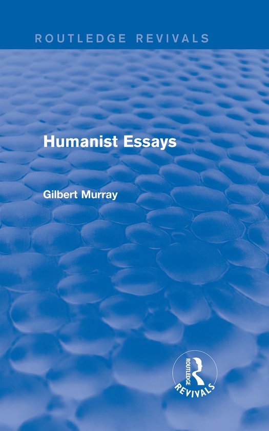 Humanist Essays - cover