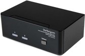 KVM 2-Poort-Schakelaar Startech SV231DD2DUA