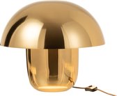 J-Line Lamp Paddenstoel Ijzer Goud Small