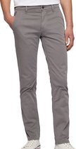 Hugo Boss - Chino Schino Slim Grijs - Slim-fit - Chino Heren maat W 32 - L 34