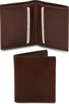 Tuscany Leather - Exclusieve 2-voudige leren portemonnee voor heren (TL142064)