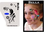 Proaiir Profile Stencil Bella | Schminksjabloon