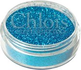 Chloïs Glitter Lake Blue 10 ml - Chloïs Cosmetics - Chloïs Glittertattoo - Cosmetische glitter geschikt voor Glittertattoo, Make-up, Facepaint, Bodypaint, Nailart - 1 x 10 ml