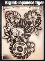 Wiser's Airbrush TattooPro Stencil – Big Ink - Japanese Tiger