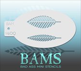 Bad Ass Mini Stencil 1409