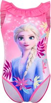 Disney Frozen II badpak -  Elsa - Donkerroze - Maat 110