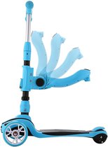 Spart® Kinderstep Blauw - 3 Wielen - Step Kinderen - Mini Scooter - Jongens - Verstelbaar - Loopfiets - 3 Tot 8 Jaar - Groeit Mee