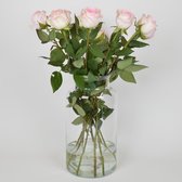 Bos Rozen Avalanche roze - VERSE SNIJBLOEMEN - 80cm - 10 STUKS - Roos - GRATIS VERZENDING