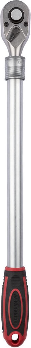 PARKSIDE Telescopische Ratel - Ratelsleutel - ✓ Goede hantering dankzij de antislip handgreep - ✓ 1/2", 12,5 mm ratel met snelspanner