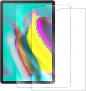 LuxeBass Screenprotector geschikt voor Samsung Galaxy Tab S5e [ 2 Pack ] - glas scherm - bescherming