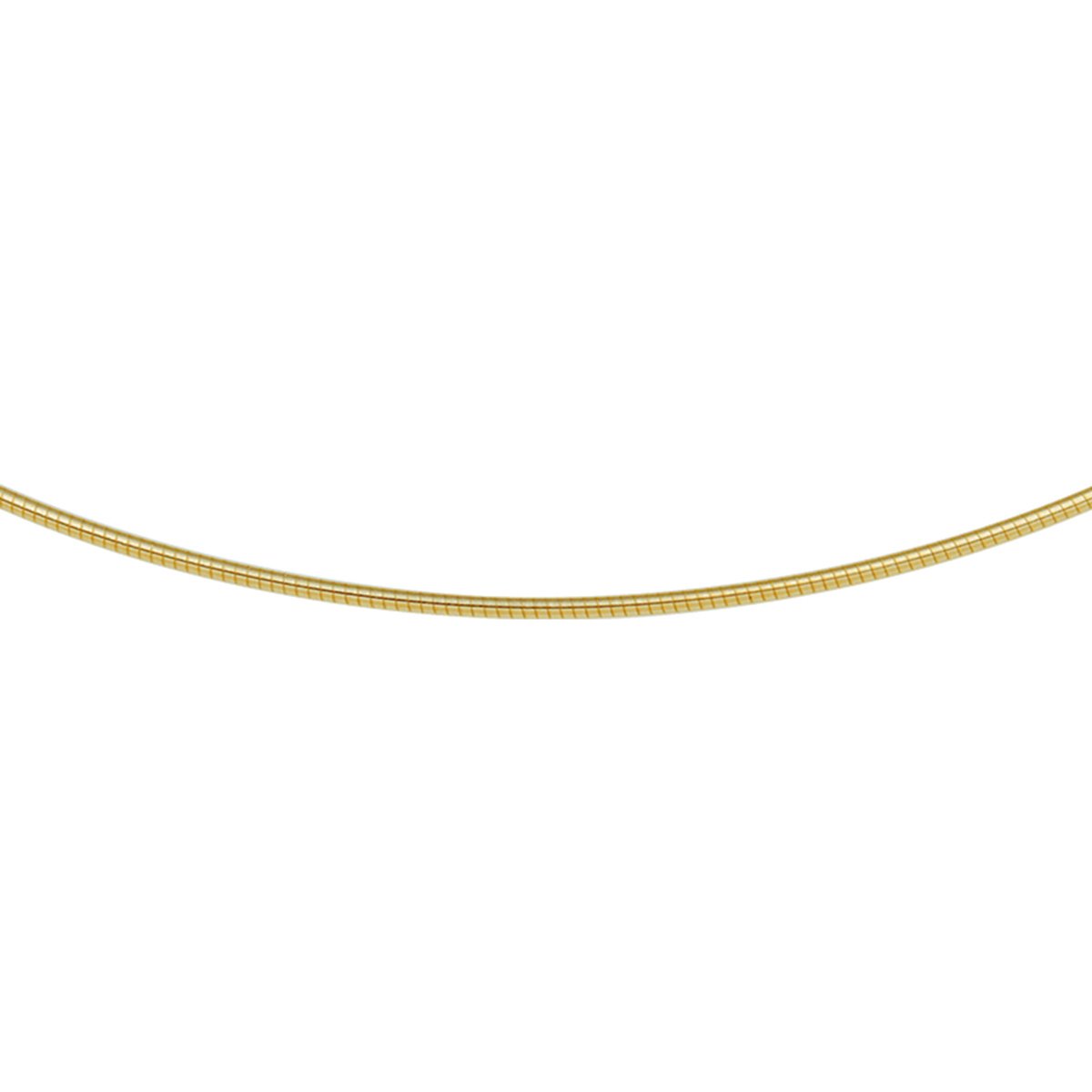 Collier Omega Rond 1,25 Mm 42 + 3 Cm