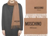 Moschino Italy - Sjaal - Unisex - Bruin
