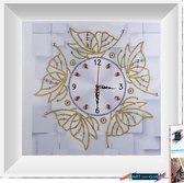 Artstudioclub® Strass steentjes Diamond painting volwassenen  35x35cm  Klok