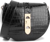 COCCINELLE CO3 Carousel Croco E1 CO3 12 01 01 Noir 001