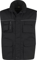 STØRVIK MARCUS Werkbodywarmer 4 seizoenen Heren - Winddicht - Bodywarmer Werkkleding - Maat 2XL - Zwart