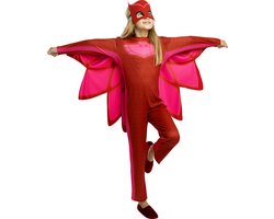 FUNIDELIA PJ Masks Verkleedkleren - Owlette Kostuum - 3-4 jaar (98-110 cm)
