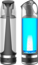 Supremium Waterfles Met Waterstofgenerator l Draagbare Waterfles l USB Oplaadbare Fles l Waterstof Generator l Waterstofrijke Waterfles l Lichtgevende Fles