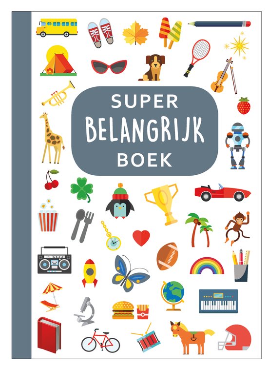 Super Belangrijk Boek - Dagboek voor kinderen - Invuldagboek - Kim van Dorst
