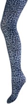 Marianne panther panty maat L/XL blauw