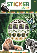 CULORE - Stickerboek - Leeuwen - Zebra's - Panda's - 1000+ Stickers