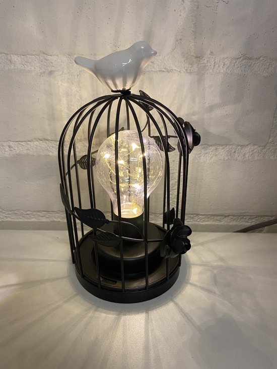 Vind vogel lamp op - april 2026