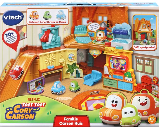VTech Toet Toet Cory Carson Familie Carson Huis - Interactief Babyspeelgoed - 1 tot 5 Jaar - VTech