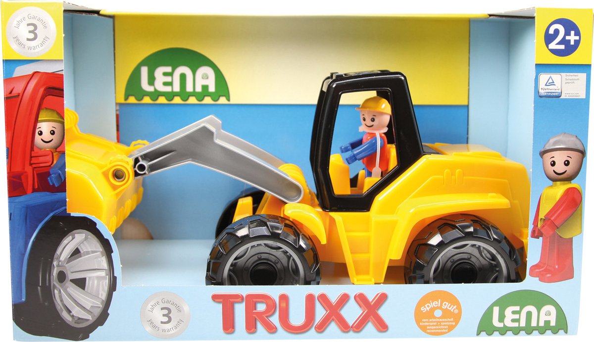 Lena Bulldozer Truxx Jongens 37 X 16 X 22 Cm Zwart/geel