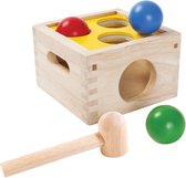 Plan Toys houten hamer en bal spel