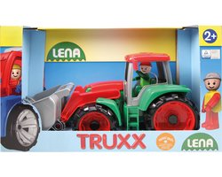 Lena Tractor Truxx Jongens 38,1 X 16,5 Cm Rood/groen