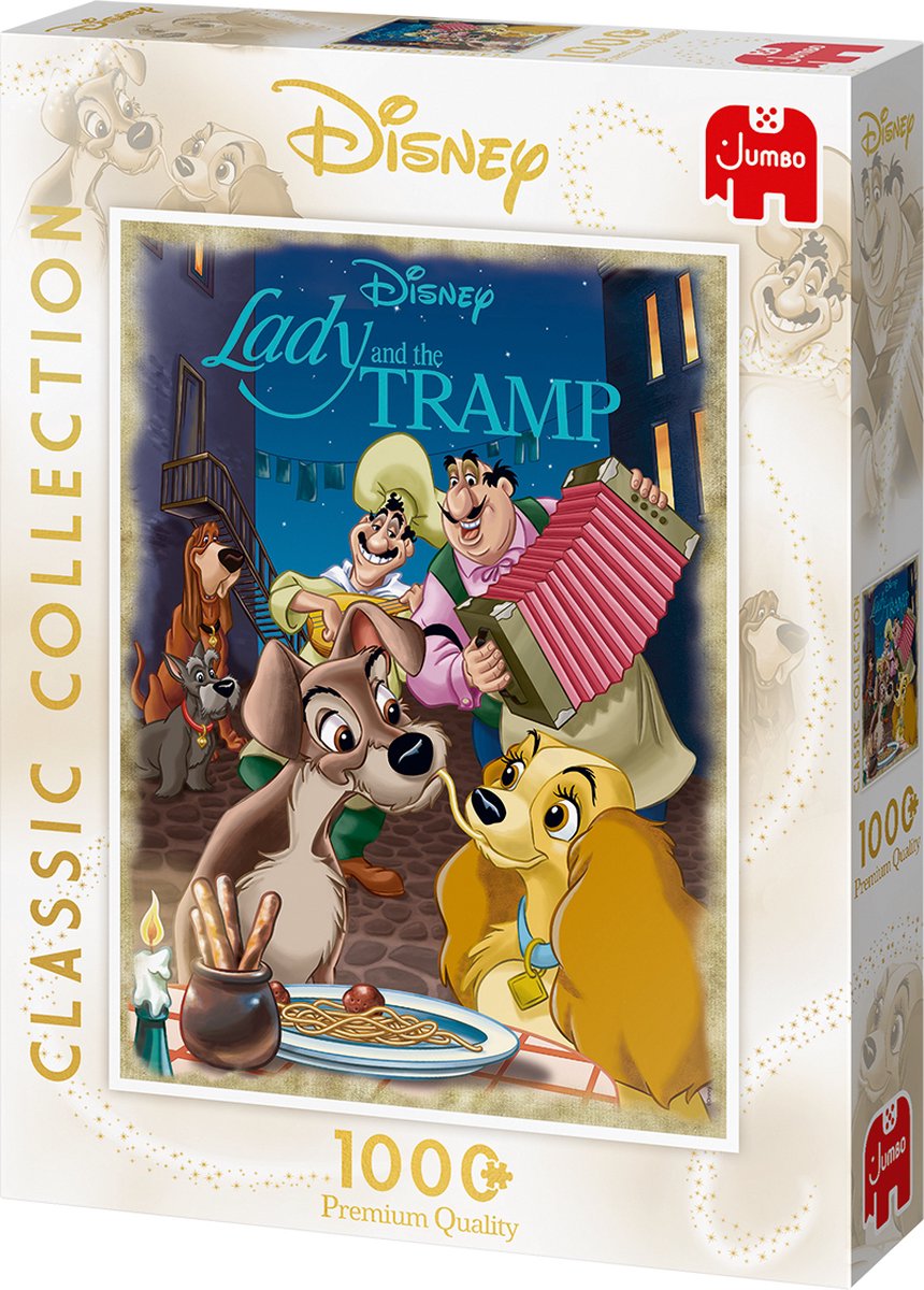 Disney Classic Collection Lady & The Tramp 1000 pcs | bol