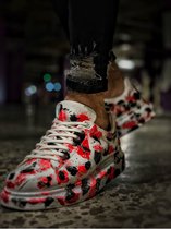 Chekich CH254 BT HERENSCHOENEN 409 ROOD / ZWART