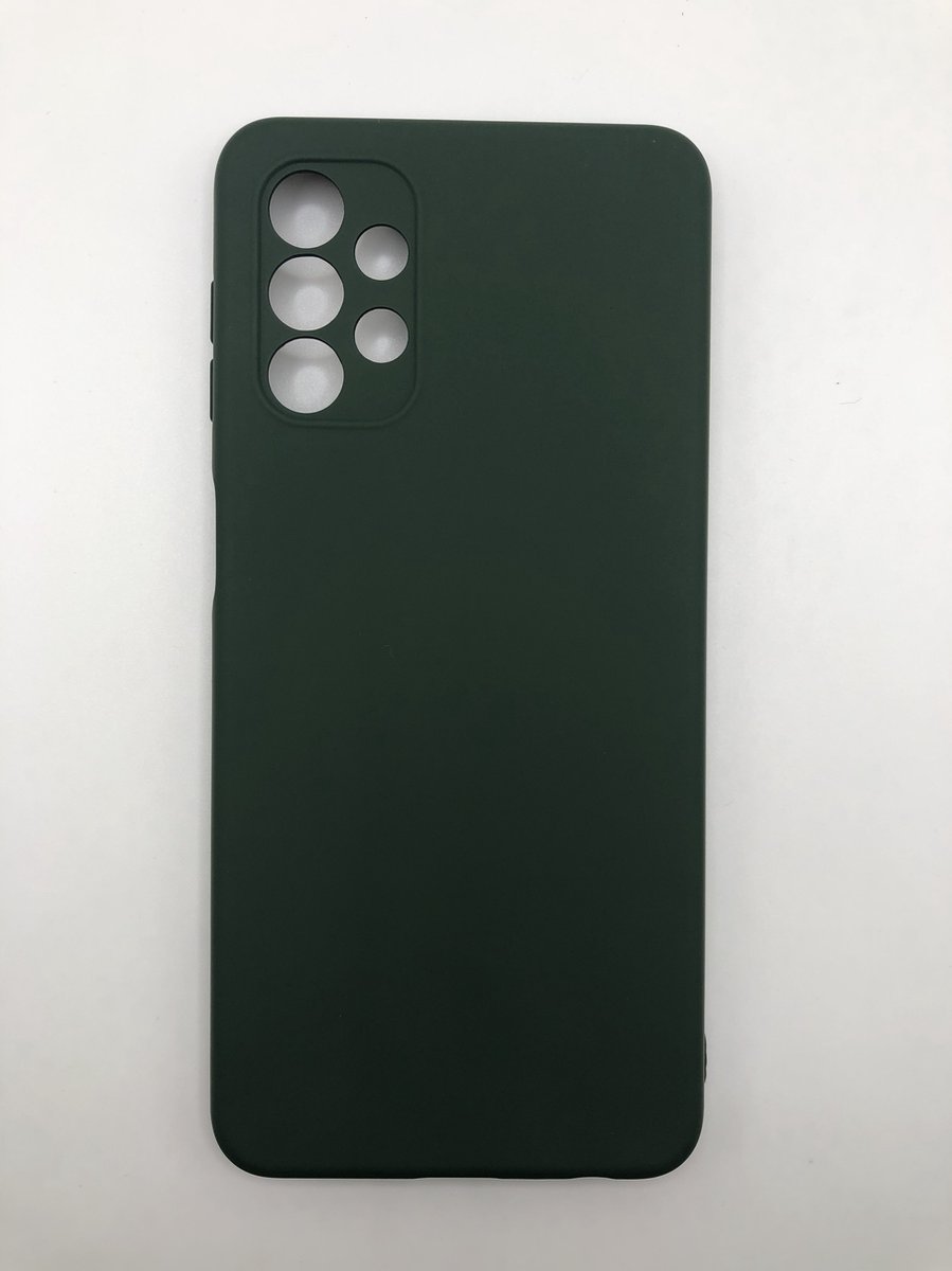 Siliconen back cover case - Geschikt voor Samsung Galaxy A72 5G - TPU hoesje Groen