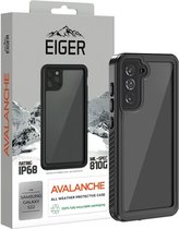 Eiger - Samsung Galaxy S22 - Avalanche Waterdicht Hoesje - Zwart