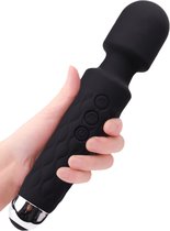 ONEXEN - PRO Black Wand Vibrator-  Vibrators voor Vrouwen - Vibrators voor Mannen - Vibrator - Clitoris Stimulator - Wand Massager - Black - G-Spot - Anaal -  Ultimate Climax - Sex