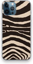 CaseCompany® - iPhone 12 Pro hoesje - Arizona Zebra - Soft Case / Cover - Bescherming aan alle Kanten - Zijkanten Transparant - Bescherming Over de Schermrand - Back Cover