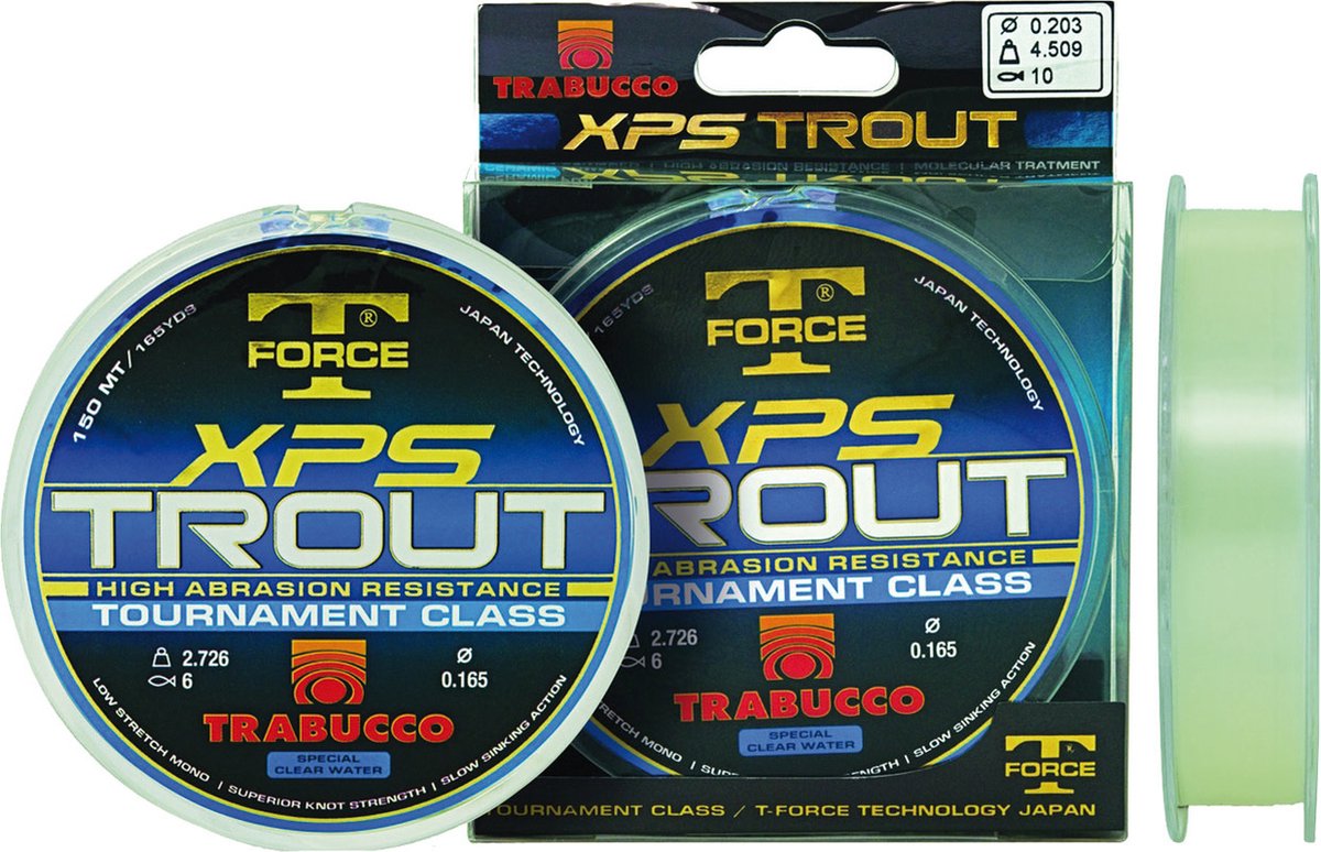 Trabucco Foreldraad XPS Trout Competition 150m - Maat : 0.20mm