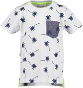 Blue Seven - Jongens shirt - Wit - Maat 122