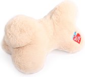 All For Paws Little Buddy Heart Beat Pillow - Hondenspeelgoed - 27x19x15.5 cm Wit