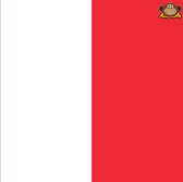 Partychimp Franse Vlag Frankrijk - 90x150 Cm - Polyester - Rood/Wit/Blauw