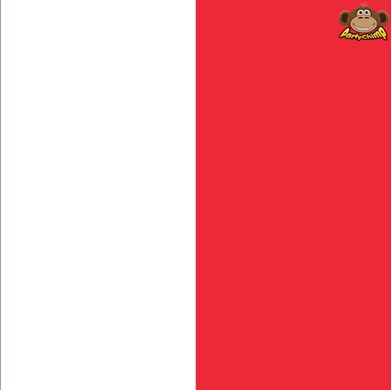 Drapeau Pays Partychimp France 150 Cm Polyester Rouge / blanc / bleu | bol